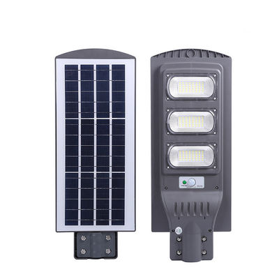 ABS 6500K 60w All In One Led Solar Street Lights 150lm/W