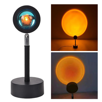 6W Rgb Remote LED Sunset Lamp LED Bedside Lamp 150cm Wire