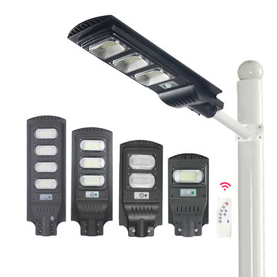 SAA IP65 250 300watt Solar Led Street Lamp Time Control 16H Charging