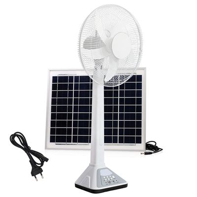 Solar SAA 15W AC DC Rechargeable Fan 12V 4.5Ah Floor Stand Solar Fan