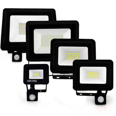 Waterproof IP66 50w PIR LED Flood Light With Infrared Motion Sensor