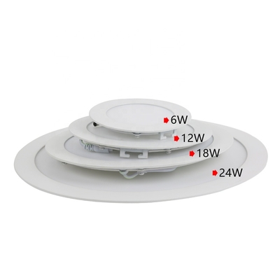 Skd 9w 12w 15w 18w 24Watts Small LED Panel Lights Recessed Slim