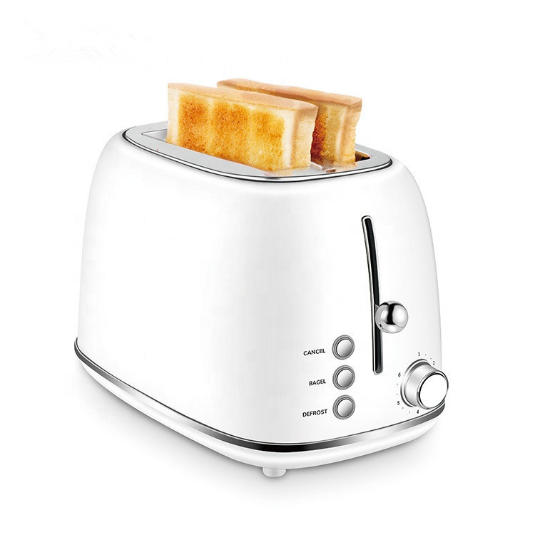 Stainless Steel Pop Up 815W Automatic Toaster Machine