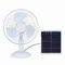 12000mAh 12W Portable Solar Fan 42cm Width Solar Charging