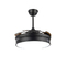 Nordic Flush Mount Ceiling Fan Light Remote Control For Indoor